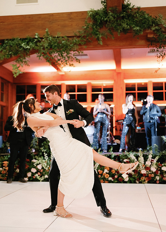 The Radio Band performing a 1st Dance at Donovan Pavilion
